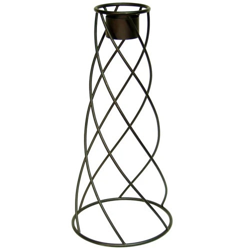 21" Tall Helix Gazing Globe Metal Stand