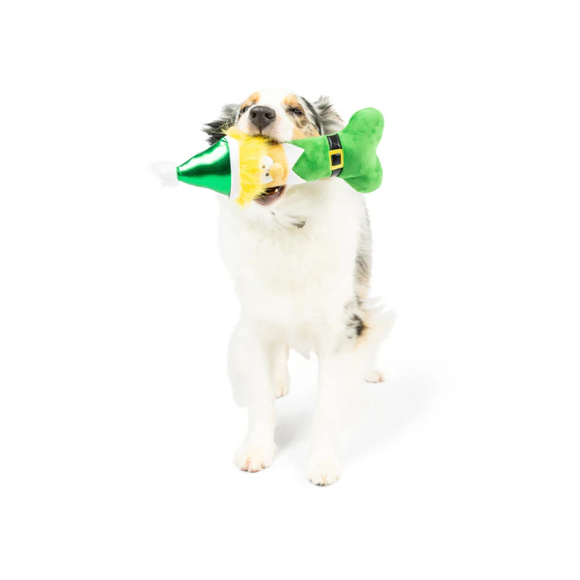 Elfin' Bone Dog Toy