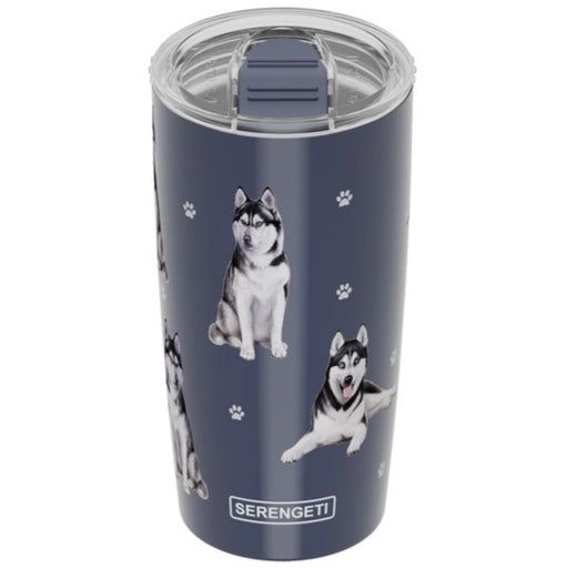 20 Oz Tumbler Siberian Husky SERENGETI