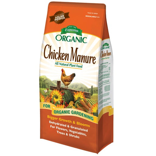 Chicken Manure, Organic - Espoma 3.75lb.