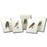 8-Piece Notecard Set: Sibley Owl Assortment