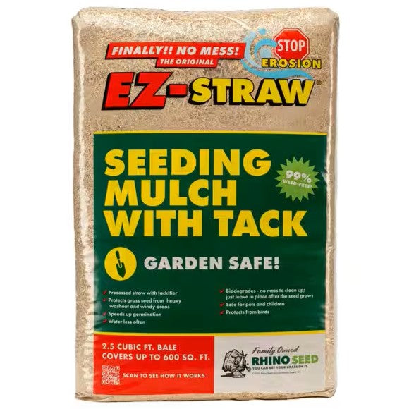 EZ-Straw Seeding Mulch with Tack 2.5 Cu. Ft.