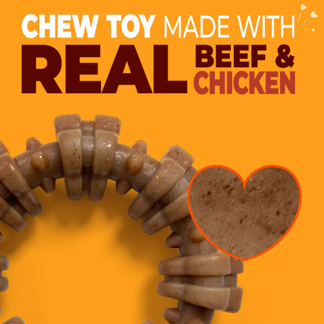 Nylabone Strong Chew Textured Ring Small