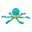 Territory Floating Jellyfish Tug Dog Toy