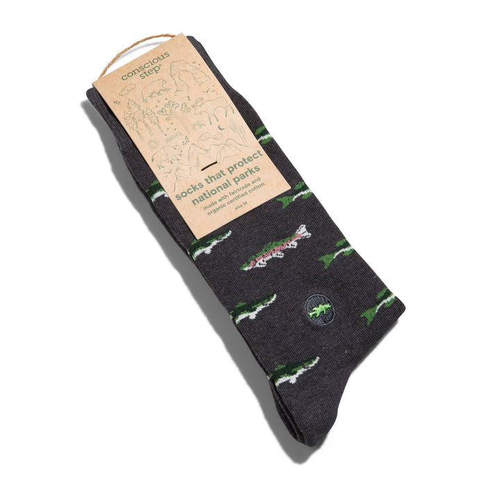 Socks that Protect National Parks (Gray Fish)