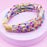 Gold Confetti Knot Headband