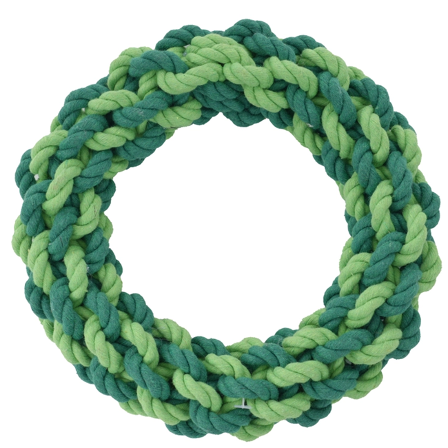 Territory Wreath Braided Rope Dog Toy