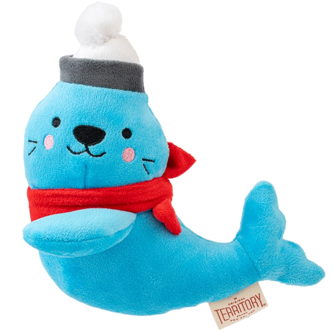 Territory Seal Plush Squeaker Dog Toy