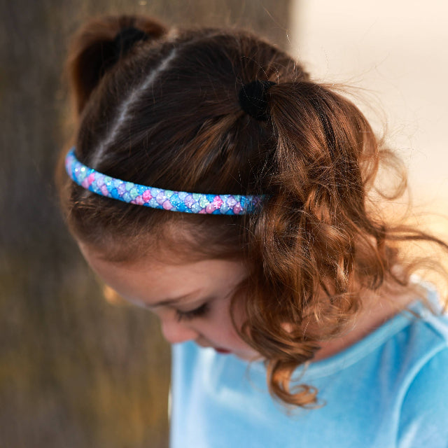 Glitter Mermaid Scale Headband, Assorted Colors