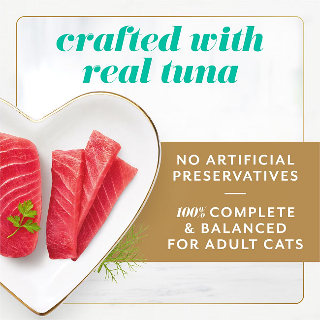 Fancy Feast Gems Mousse Tuna Pate Grain-Free Wet Cat Food, 2-oz tray