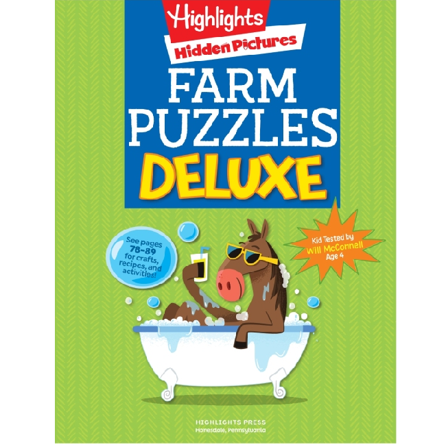 Farm Puzzles Deluxe by Highlights