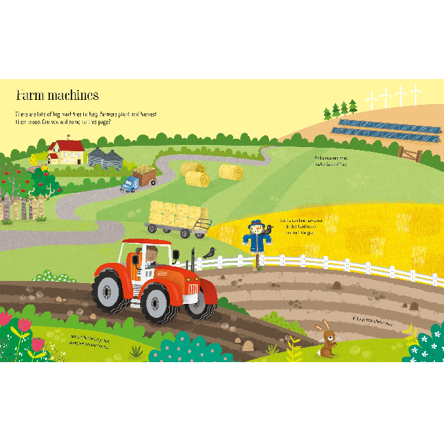 Farm First Sticker Book, Usborne