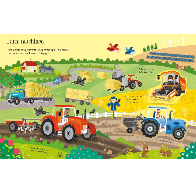 Farm First Sticker Book, Usborne