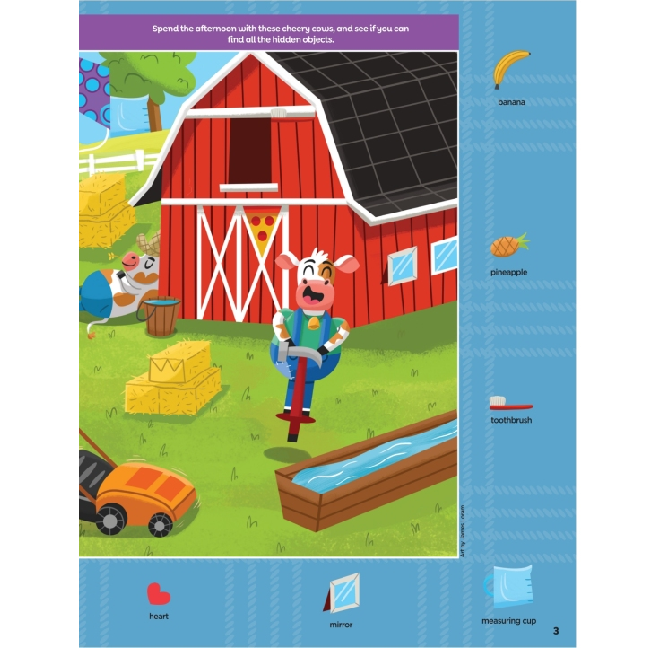 Farm Puzzles Deluxe by Highlights
