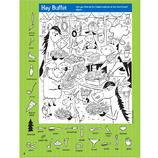 Farm Puzzles Deluxe by Highlights