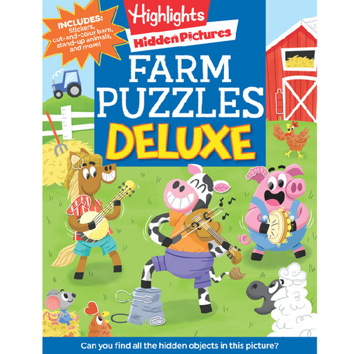 Farm Puzzles Deluxe by Highlights
