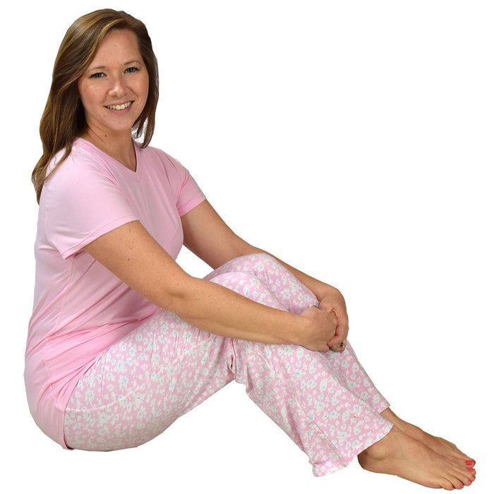 Women's Lounge Pants, Ashley Pink