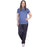 Women's Lounge Pants, Heather Denim