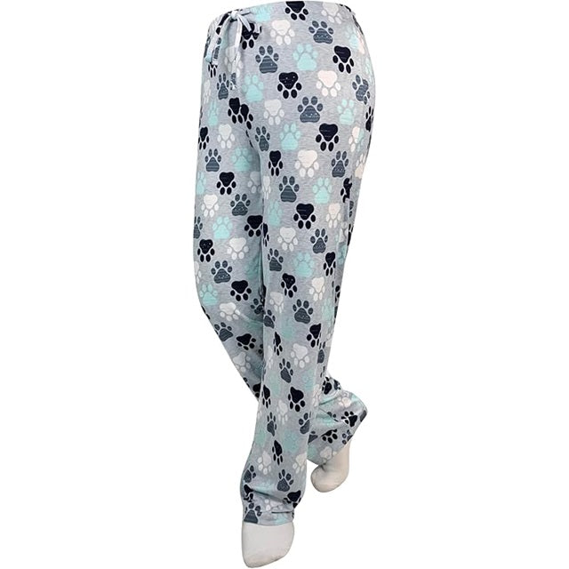 Women's Lounge Pants, Paw Print