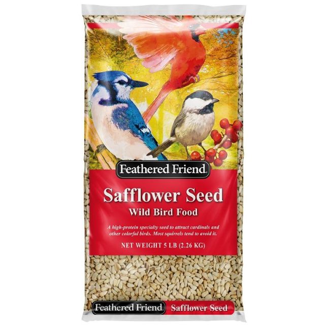 Feathered Friend Safflower Seed Wild Bird Food