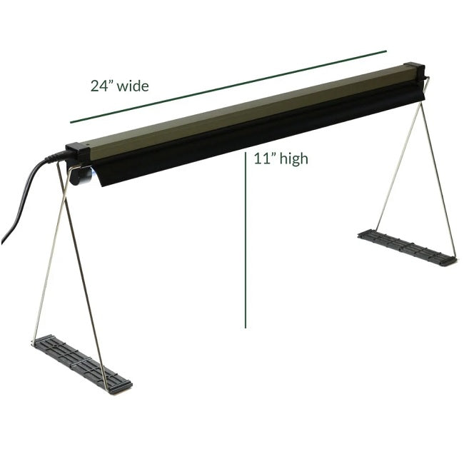 Ferry-Morse Indoor Grow Light Fixture with T5 Bulb 24in x 11in