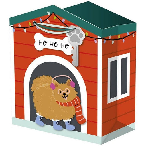 Festive Pets Dog House Large Gift Bag