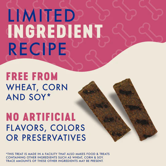 Finley's Turkey Recipe Griller Strips Soft & Chewy Dog Treats 14.5 oz.