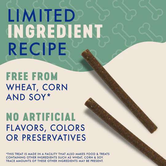 Finley's Beef & Salmon Recipe Meaty Sticks Soft & Chewy Dog Treats 5 oz.