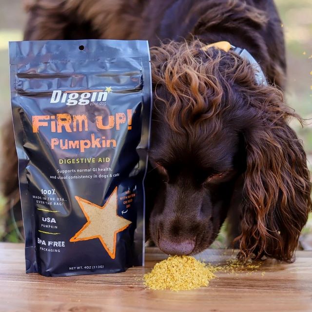 Diggin Your Dog Firm Up! Pumpkin Digestive Aid 4 oz.
