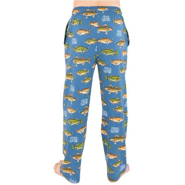 LazyOne Catch Ya Later Men's Fish PJ Pant