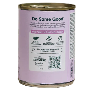 Open Farm Goodbowl™ Wild-Caught Whitefish & Salmon Pâté for Dogs 12.5-oz Can