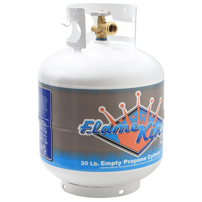 Flame King Empty Propane Cylinder, 20lb Capacity