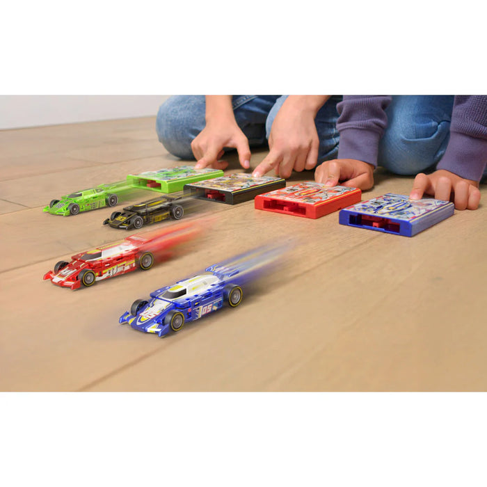 Flat 2 Fast SPEED Card Racer with Pocket Launcher, Assorted