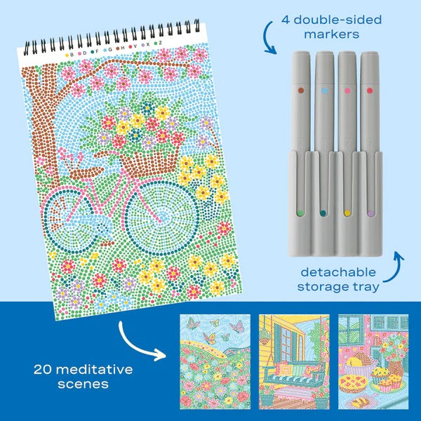 Lifelines FlowArt® Dot-By-Letter Cozy Cottage