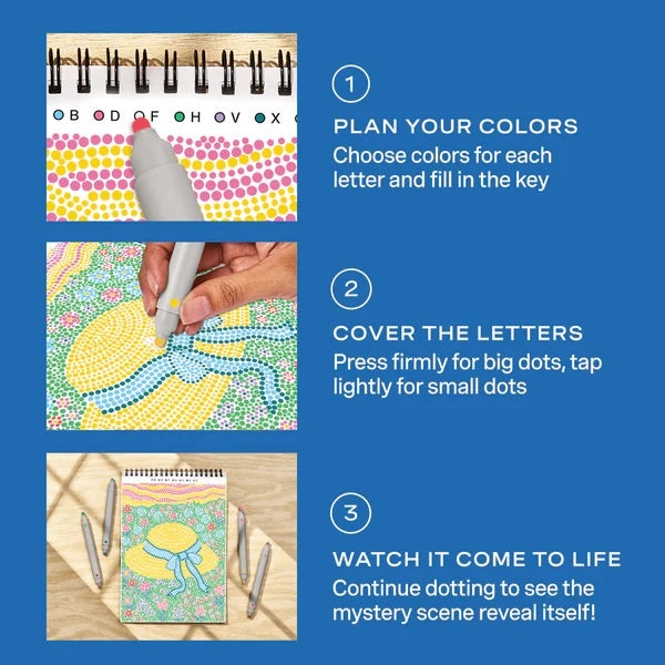 Lifelines FlowArt® Dot-By-Letter Cozy Cottage