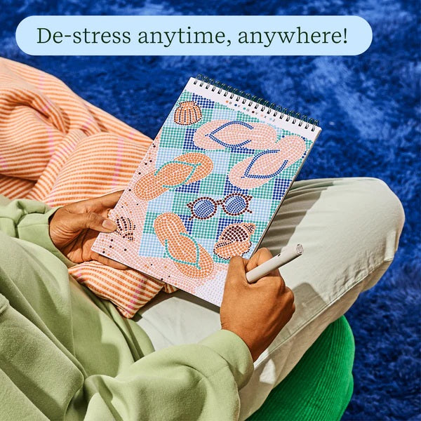 Lifelines FlowArt® Dot-By-Letter Beach Day