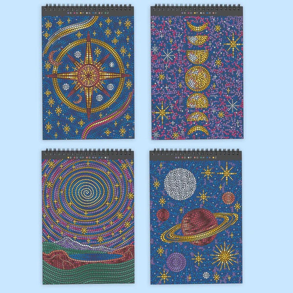 Lifelines FlowArt® Dot-By-Letter Into the Galaxy Metallic