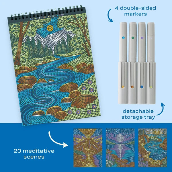 Lifelines FlowArt® Dot-By-Letter Majestic Earth