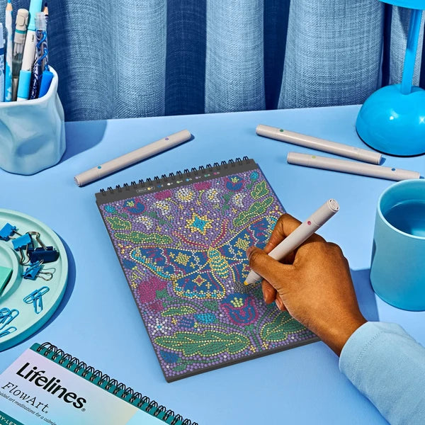 Lifelines FlowArt® Dot-By-Letter Moonlit Garden