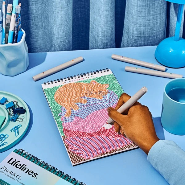 Lifelines FlowArt® Dot-By-Letter Snowed In