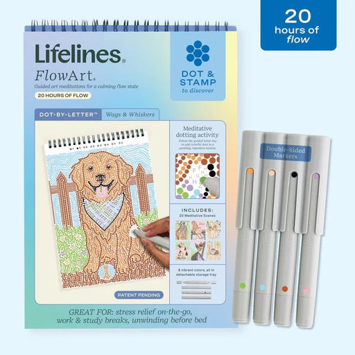 Lifelines FlowArt® Dot-By-Letter Wags & Whiskers
