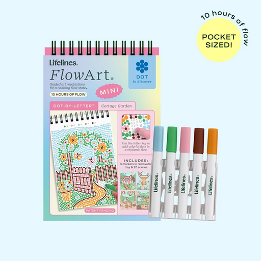 FlowArt® Mini - Dot-by-Letter Cottage Garden