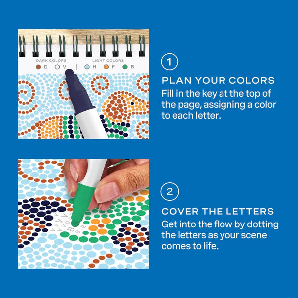 Lifelines FlowArt® Mini: Dot-by-Letter Furry Friends