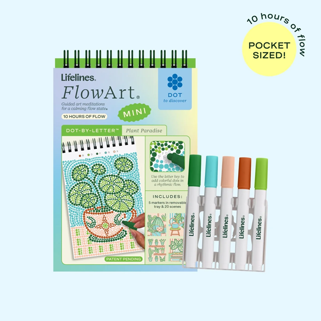 FlowArt® Mini - Dot-by-Letter Plant Paradise