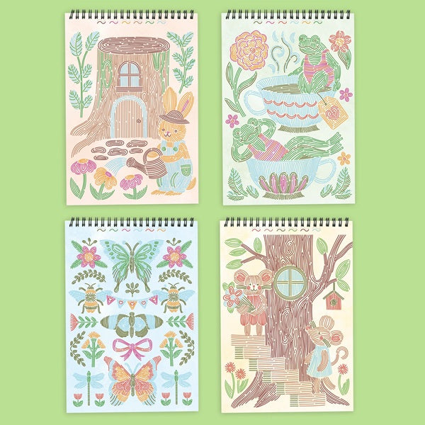 Lifelines FlowArt® Trace-by-Line Woodland Whimsy