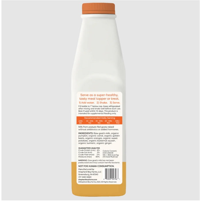 Shepherd Boy Farms Freeze Dried Raw Goat Milk - Golden Blend