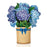 FreshCut Paper Pop Up Mini Nantucket Hydrangeas 3D Greeting Card