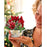 FreshCut Paper Pop Up Mini Birch Poinsettia 3D Greeting Card