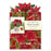 FreshCut Paper Pop Up Mini Birch Poinsettia 3D Greeting Card