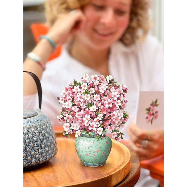 Mini Japanese Cherry Blossom (10 Mini Pop-up Greeting Cards)